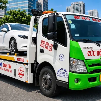 Cẩu Kéo Ô Tô Đúng Cách: Những Điều Chủ Xe Cần Biết